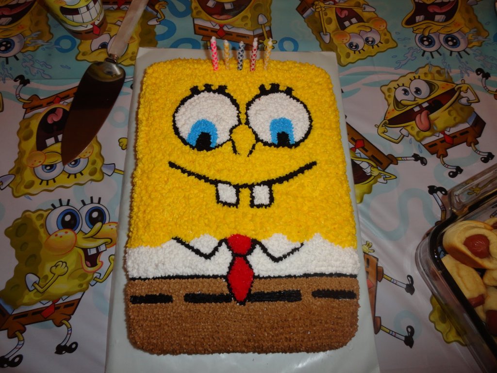 sponge bob kuchen