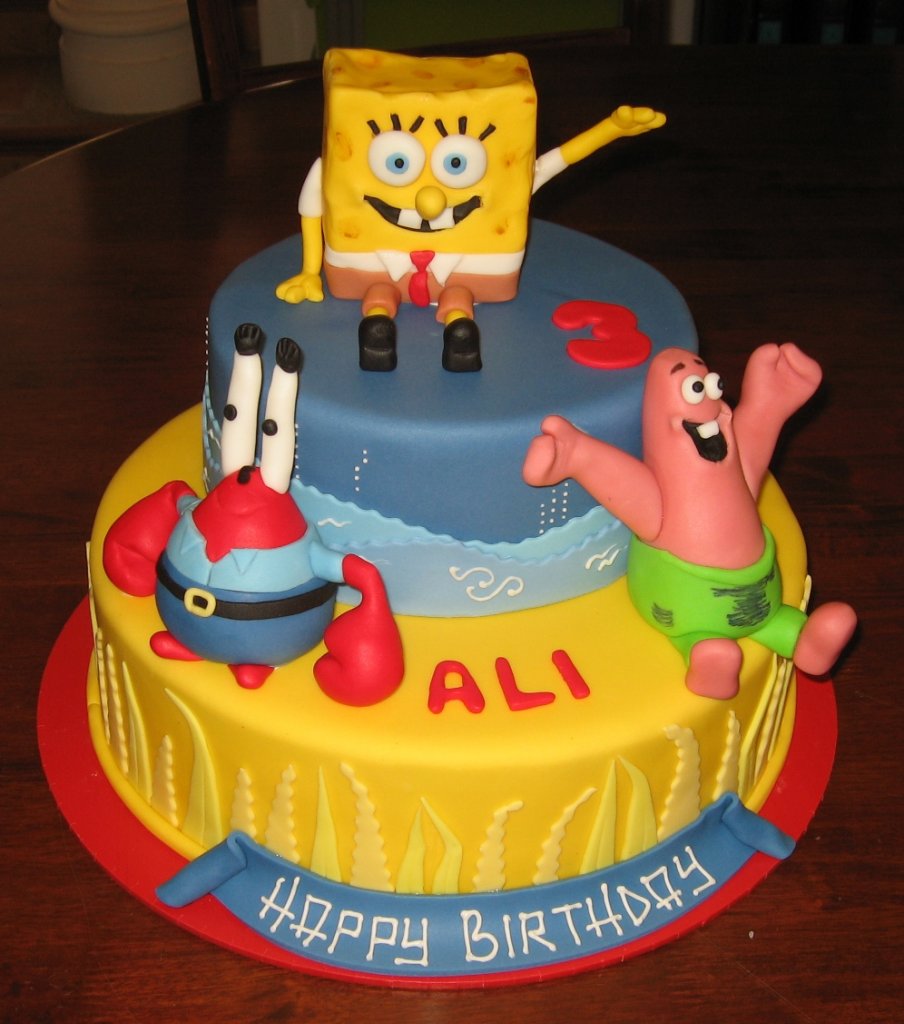 spongebob kuchen