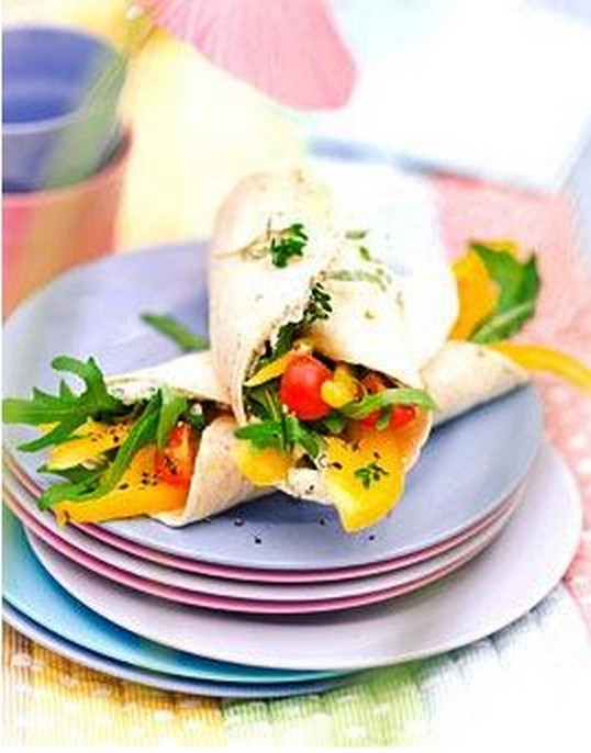 Ziegenkse Wrap