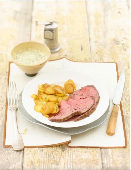 Roastbeef mit Ofenkartoffeln