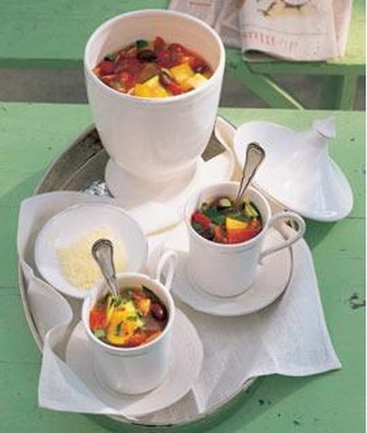 Ratatouille Suppe