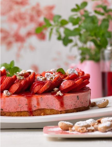 Erdbeer Campari Torte