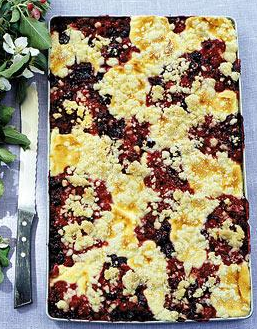 Quark Beeren Kuchen