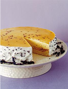 Lavendel Apfel Torte