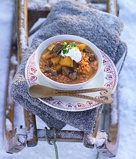 Wintereintopf mit Lamm und Steckruben