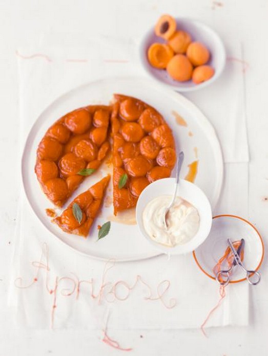 Aprikosen Tarte Tatin