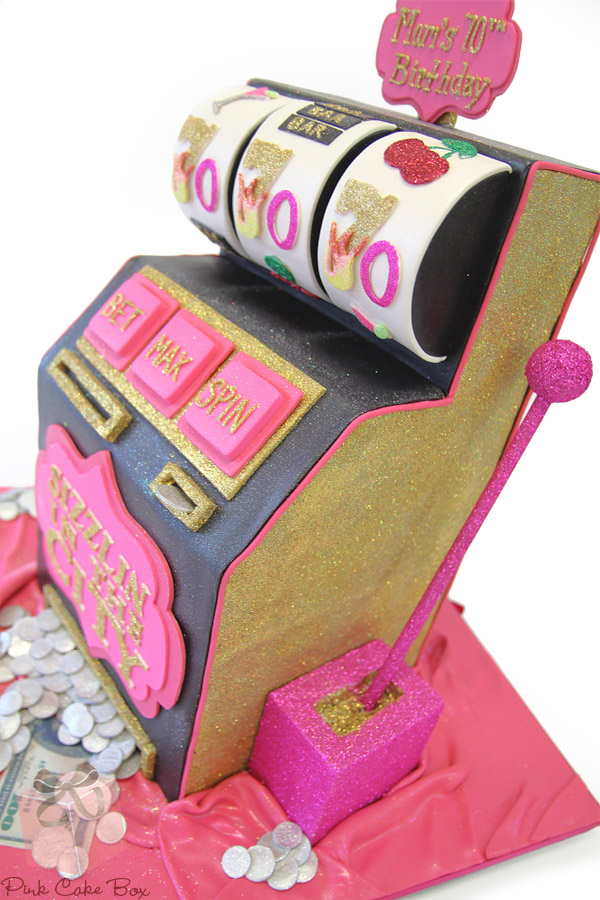 slotmachine cake