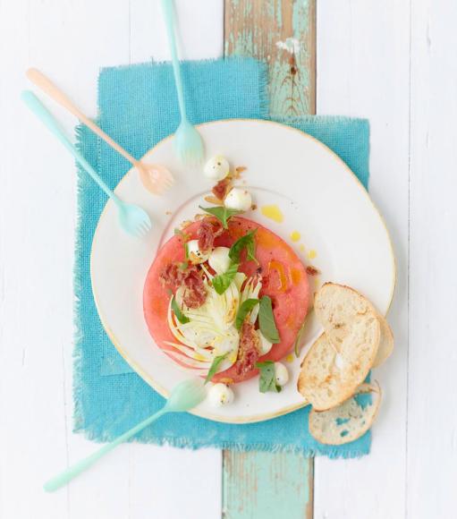 Fenchelsalat mit Wassermelone