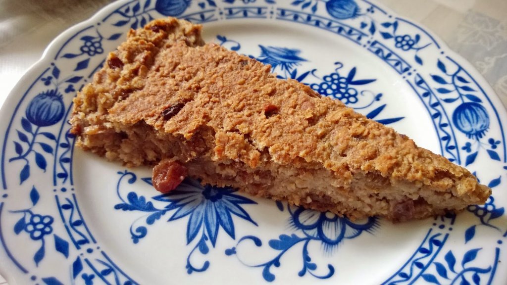 apfel birnen rosinen kuchen