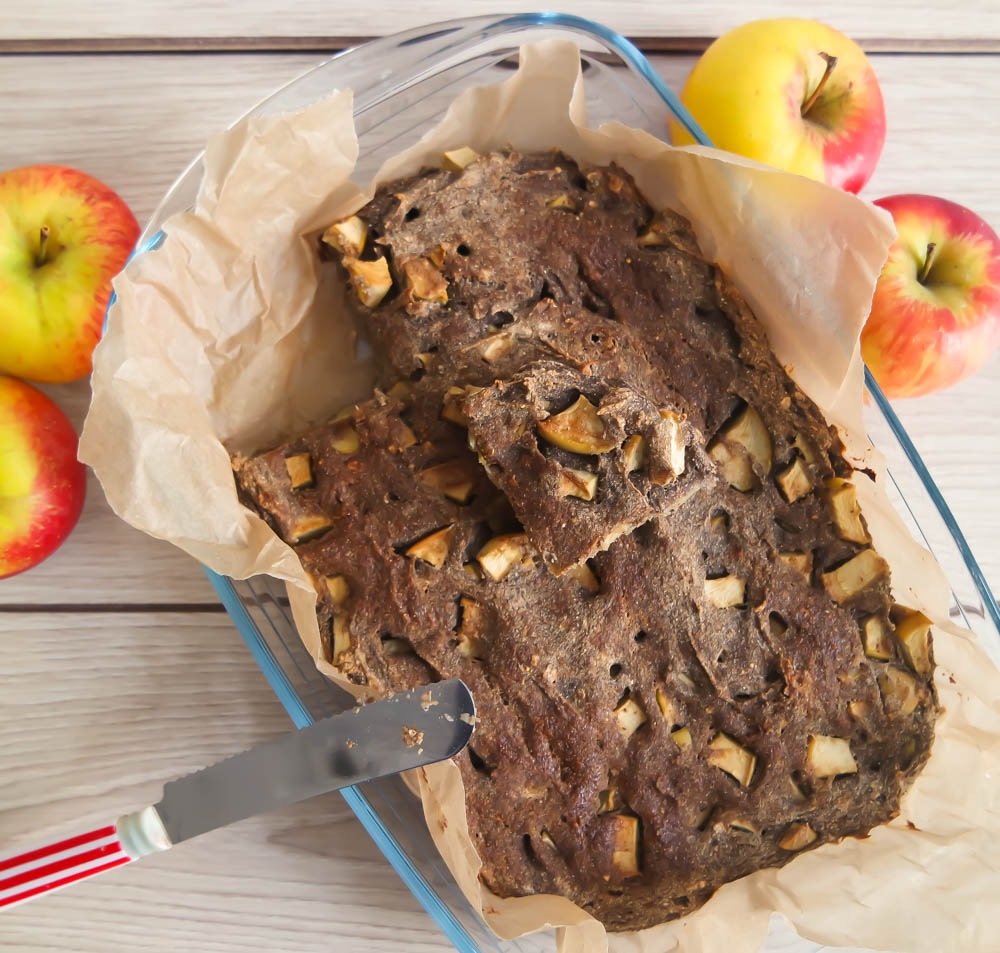 Apfel Zimt Kuchen mit buchweizen