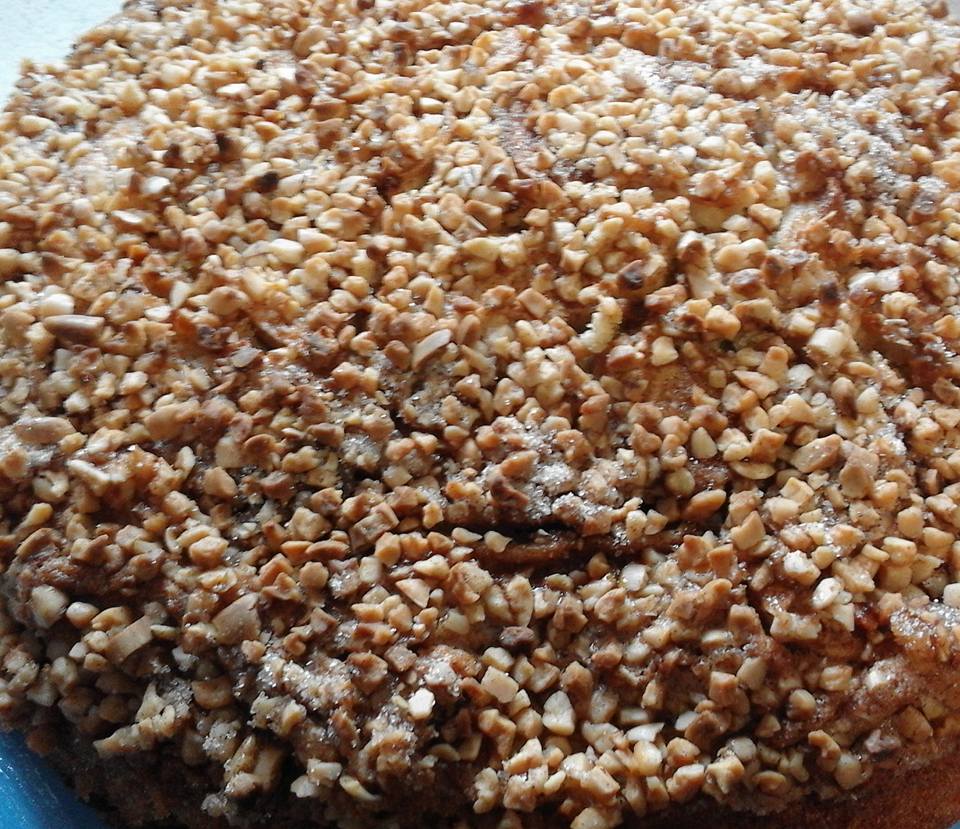 apfel zimtkuchen mit mandeldecke