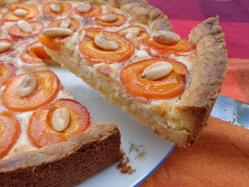 aprikosen nuss kuchen