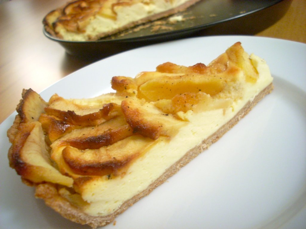 banane kaesekuchen