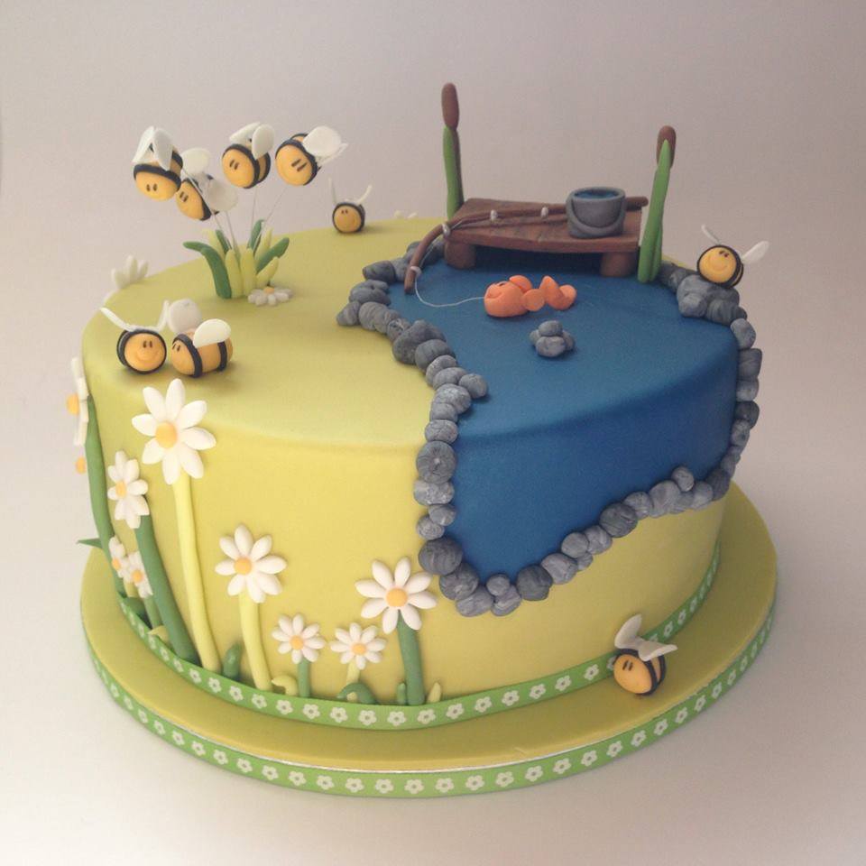 Bienen Torte kinderheburtstag torte motivtorte