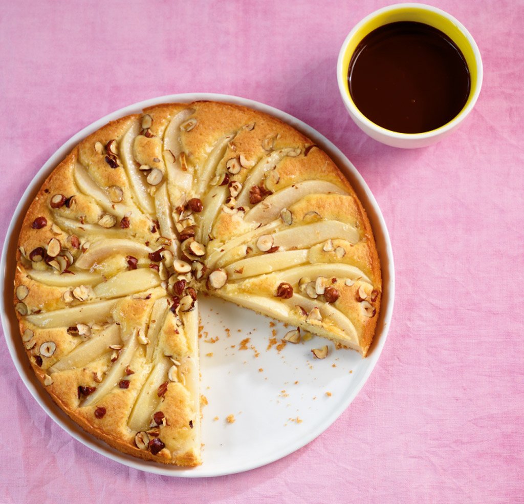 Birnenkuchen mit Schokososse picture, Birnenkuchen mit Schokososse ...