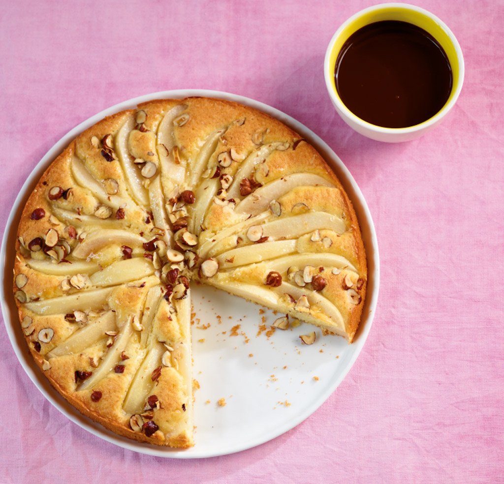 Birnenkuchen mit Schokososse picture, Birnenkuchen mit Schokososse ...