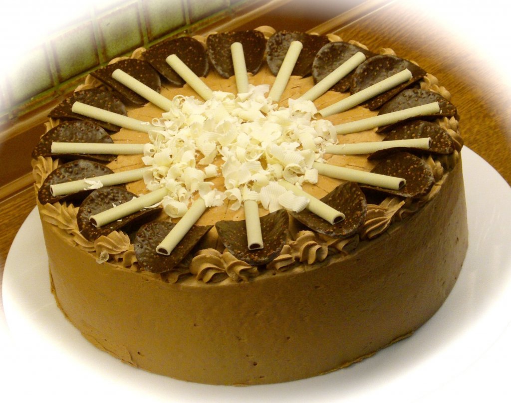buttercreme schokolade torte