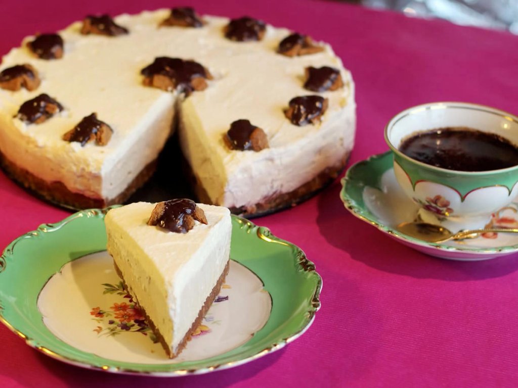 erdnuss bananen torte