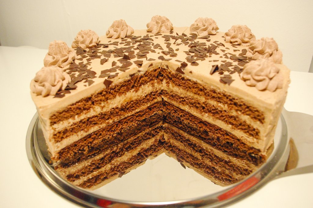 Karamellcreme Torte