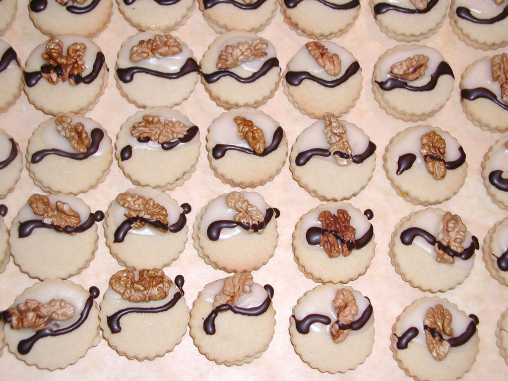 Marzipan Walnuss Kekse