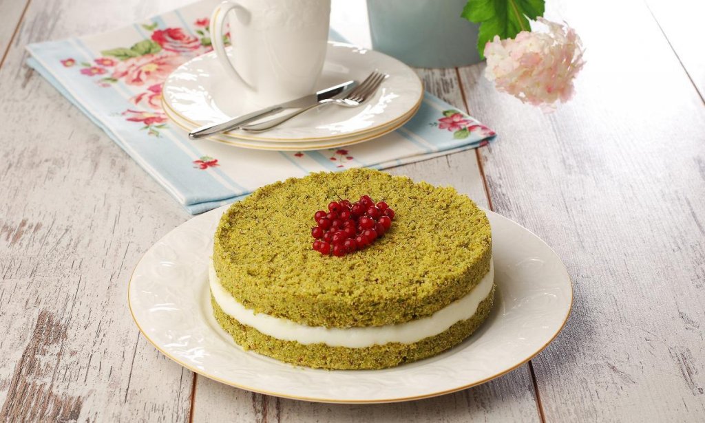 Pistazien sahne torte