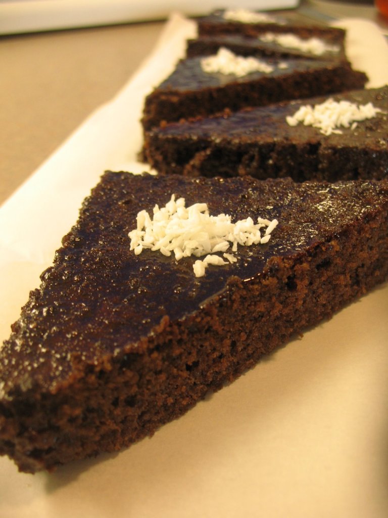 Tahini brownie