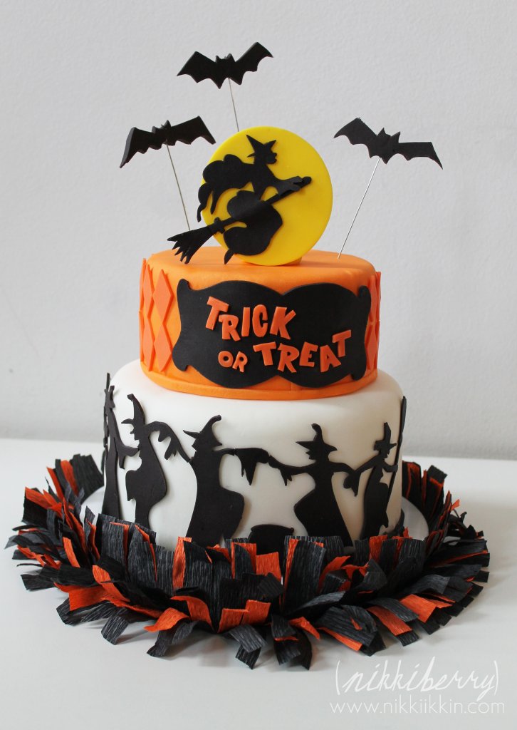 Halloween kinder torte