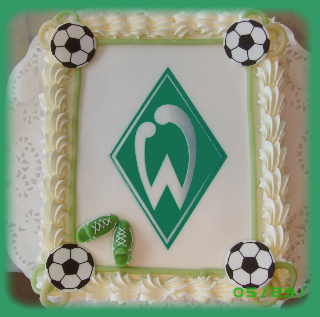 Werder bremen dekorieren