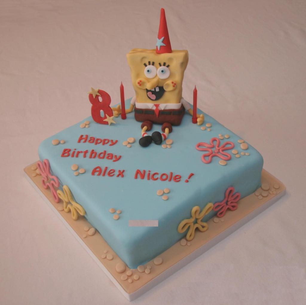 8. geburtstag sponge bob