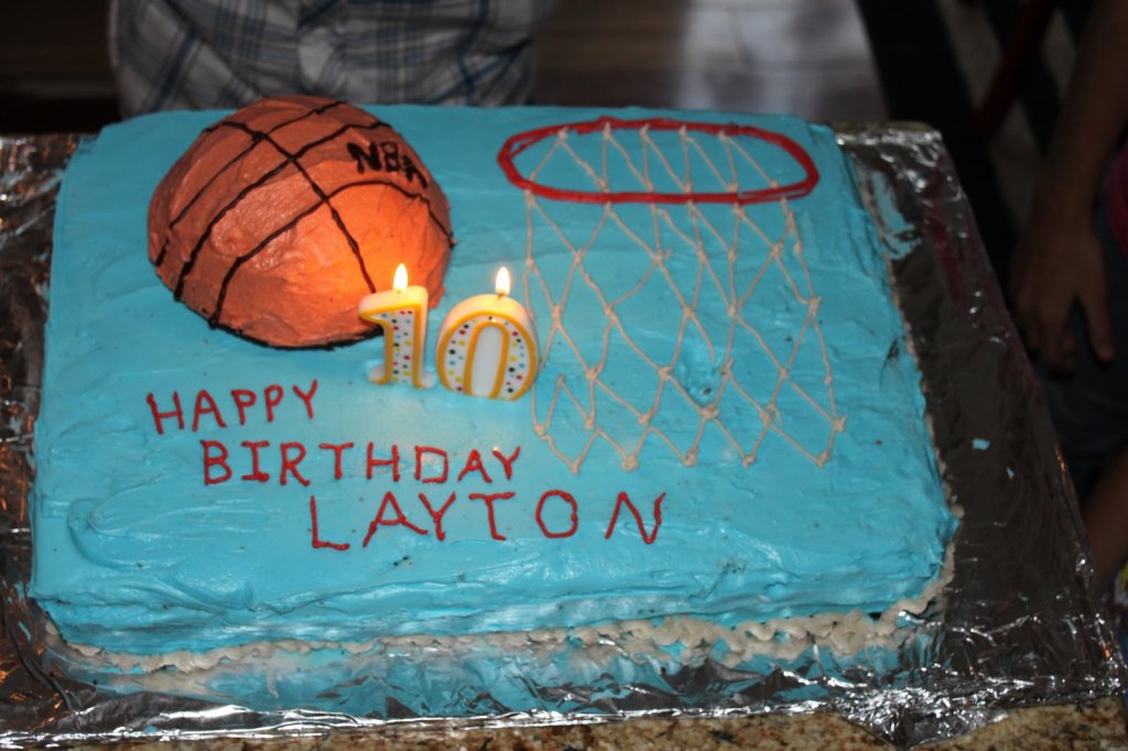 10. geburtstag basketball