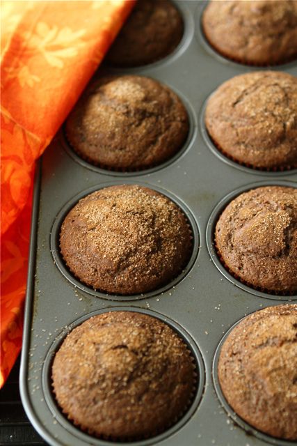 Whole Wheat Pumpkin Spice Latte Muffins