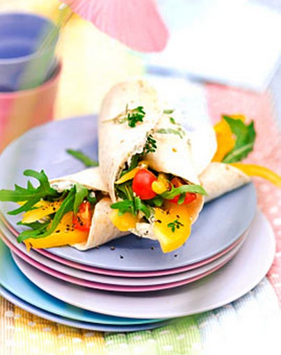 Ziegenkse Wrap