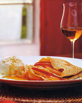 Apfel Calvados Crpes