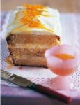 Buttermilchkuchen mit Orangensahne