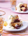 Clafoutis mit Honig Rosmarin Sabayon