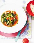 Minestrone mit Erbsen