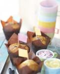 Muffins mit Preiselbeer  und Ahornsirup Butter