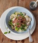 Pizzoccheri mit Mangold und Enten-Confit