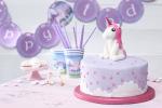 Einhorn Geburtstag Kuchen kindergeburtstagtorte zuckerpaste