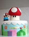 geburtstagsparty torte kindergeburtstag super mario kuchen