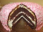 Marzipantorte mit schokolade