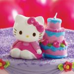 hello kitty kerze