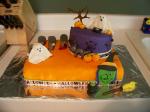 Halloween geburtstags kuchen