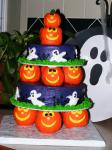 Halloween geburtstags torte