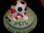 fussball backen