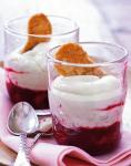 Rhabarber Beeren Trifle