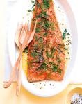 Lachs aus dem Ofen mit Dill und Estragon