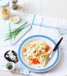 Pasta mit Fenchel und Lachs