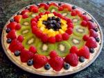 Frucht pizza schone